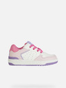 Geox Weiße Mädchen Turnschuhe Geox Washiba
