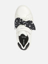 Geox Weiße Mädchen-Sneaker Geox Djrock
