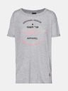 Sam 73 Graues bedrucktes Damen-T-Shirt SAM 73 Annabel