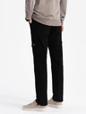 Ombre Clothing Schwarze Herren-Cargohosen Ombre Clothing