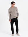 Ombre Clothing Schwarze Herren-Cargohosen Ombre Clothing