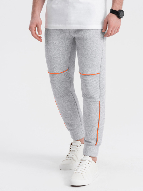 Ombre Clothing Hellgraue Herren Ombre Clothing Jogginghose