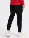 Ombre Clothing Schwarze Herren-Trainingshose Ombre Clothing