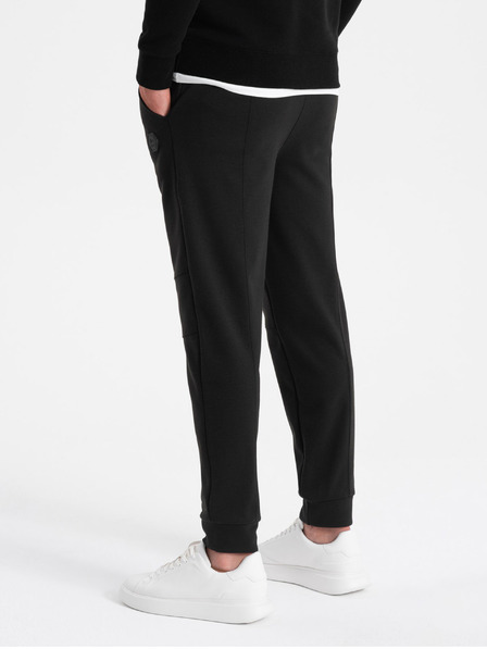 Ombre Clothing Schwarze Herren-Trainingshose Ombre Clothing