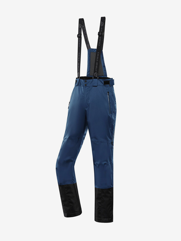ALPINE PRO Dunkelblaue Herren-Skihose mit PTX ALPINE PRO Feler-Membran