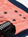 ALPINE PRO Orangefarbene Kinder-Skijacke mit PTX ALPINE PRO Zaribo-Membran