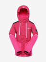 ALPINE PRO Dunkelrosa Mädchen-Skijacke mit Membrane PTX ALPINE PRO Zaribo