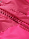 ALPINE PRO Dunkelrosa Mädchen-Skijacke mit Membrane PTX ALPINE PRO Zaribo