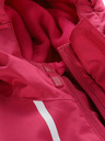 ALPINE PRO Dunkelrosa Mädchen-Skijacke mit Membrane PTX ALPINE PRO Zaribo