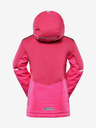 ALPINE PRO Dunkelrosa Mädchen-Skijacke mit Membrane PTX ALPINE PRO Zaribo