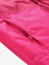 ALPINE PRO Dunkelrosa Mädchen-Skijacke mit Membrane PTX ALPINE PRO Zaribo
