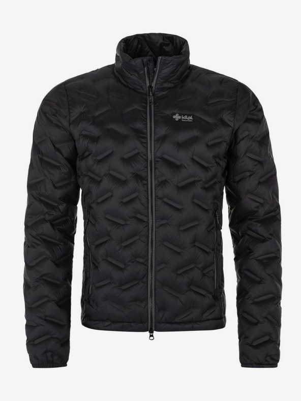 Kilpi Schwarze Herren Daunen-Steppwinterjacke Kilpi Pilona-M