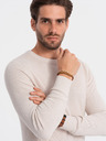 Ombre Clothing Beige Herren Pullover Ombre Kleidung