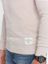 Ombre Clothing Beige Herren Pullover Ombre Kleidung