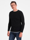 Ombre Clothing Schwarzer Herren Pullover Ombre Clothing