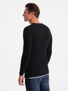 Ombre Clothing Schwarzer Herren Pullover Ombre Clothing