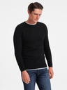 Ombre Clothing Schwarzer Herren Pullover Ombre Clothing