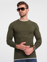 Ombre Clothing Khaki Herren Pullover Ombre Kleidung