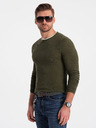 Ombre Clothing Khaki Herren Pullover Ombre Kleidung