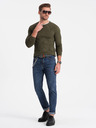 Ombre Clothing Khaki Herren Pullover Ombre Kleidung