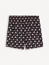 Celio Schwarzer Herren-Kurzschlafanzug Celio Gipypool