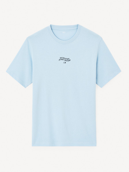 Celio Hellblaues Herren-T-Shirt Celio Jeword