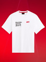 Celio Weißes bedrucktes Herren-T-Shirt Celio UFC