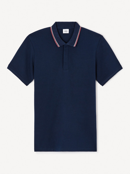 Celio Dunkelblaues Herren-Polohemd Celio Jevrait