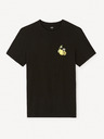 Celio Schwarzes Herren-T-Shirt Celio Jelime