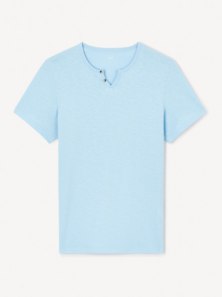 Celio Hellblaues Herren-T-Shirt Celio Jenecko