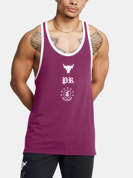 Under Armour UA Project Rock Badge Of Honor Racer Tank Top