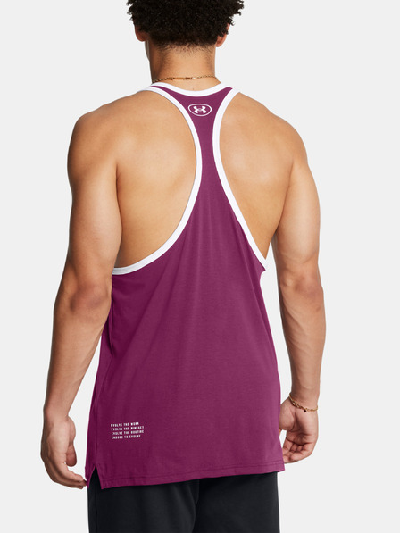 Under Armour UA Project Rock Badge Of Honor Racer Tank Top