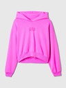 GAP Damen Oversize Cropped Hoodie mit Logo GAP