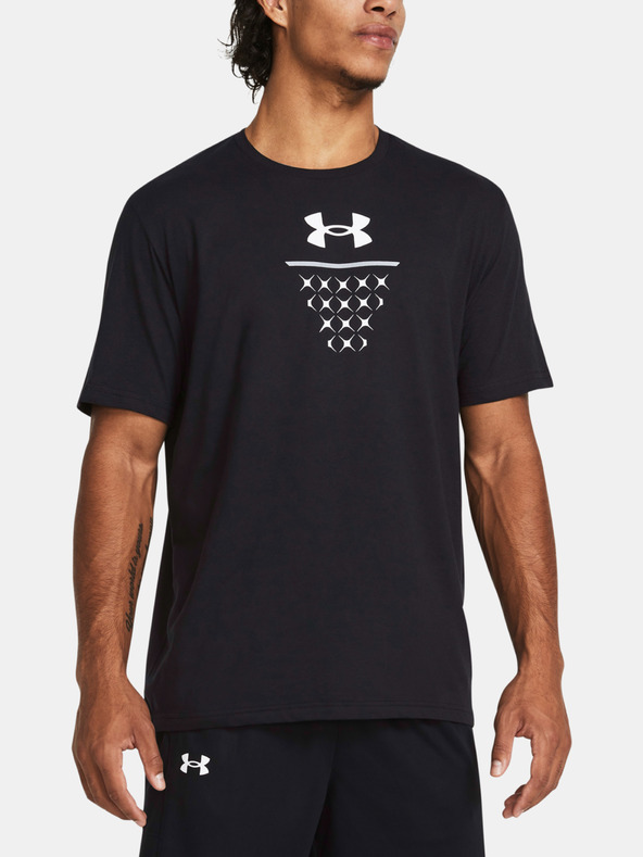 Under Armour Herren T-Shirt Under Armour UA Bball Net Icon SS