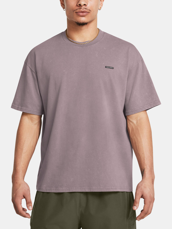 Under Armour Herren T-Shirt Under Armour UA M HW OS LOGO WASH SS