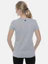 Sam 73 Graues Damen-T-Shirt mit SAM 73-Aufdruck