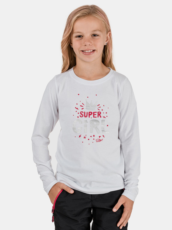 Sam 73 Weißes Mädchen-T-Shirt SAM 73 Berengo