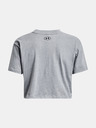 Under Armour Damen T-Shirt Under Armour UA COLLEGIATE CREST CROP SS
