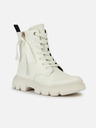 Geox Cream Girls Ankle Shoes Geox Junette
