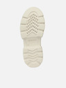 Geox Cream Girls Ankle Shoes Geox Junette