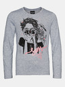Sam 73 Grau Mädchen T-Shirt SAM 73 Carol bedruckt