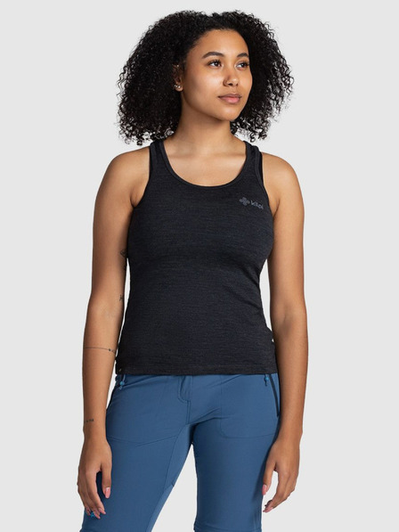 Kilpi Damen Funktions-Tank-Top aus Merinowolle Kilpi MIRIEN-W Dunkelgrau
