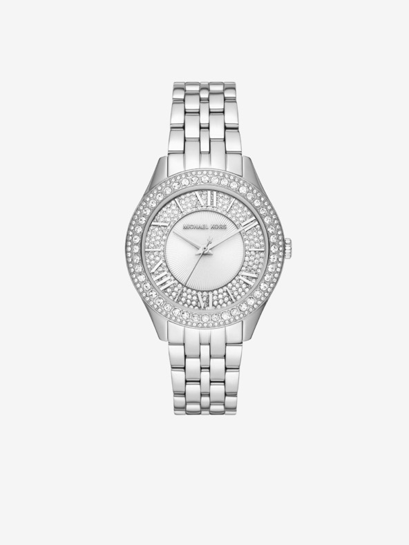 Michael Kors Silberne Damen Michael Kors Harlowe Uhr