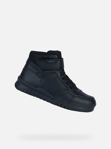 Geox Schwarze Geox Perth Turnschuhe für Jungen