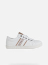 Geox Weiße Mädchen-Sneakers Geox Kathe