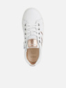Geox Weiße Mädchen-Sneakers Geox Kathe