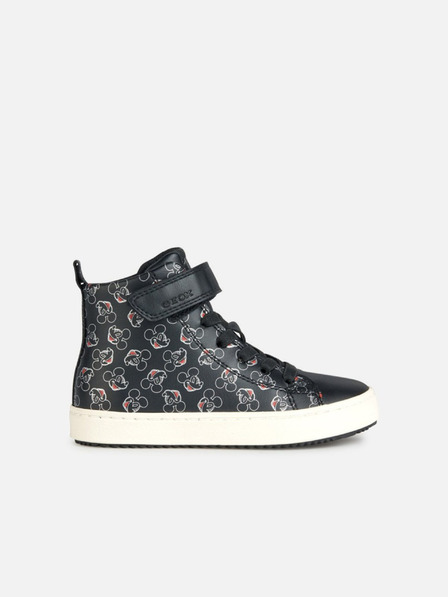 Geox Schwarze Mädchen-Sneaker Geox Kalispera