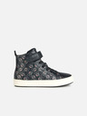 Geox Schwarze Mädchen-Sneaker Geox Kalispera