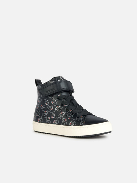 Geox Schwarze Mädchen-Sneaker Geox Kalispera