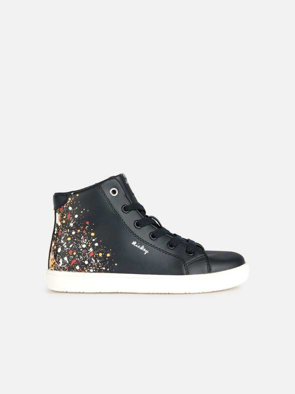 Geox Black Girls Sneakers Geox Kathe